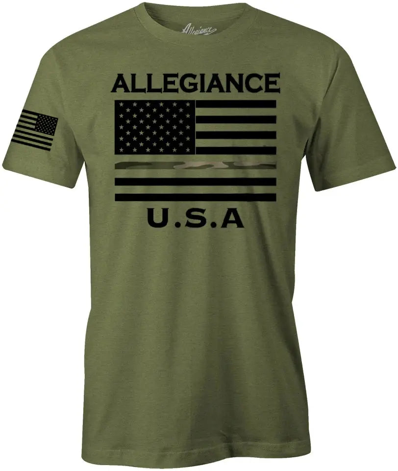 Camo Line Premium Tee ALLEGIANCE CLOTHING