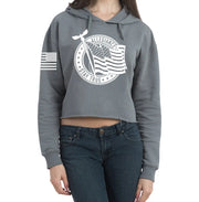 Pledge Cropped Hoodie ALLEGIANCE CLOTHING