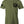 Front of Pledge Premium Tee in OD Green featuring small Pledge chest graphic and American flag on the sleeve.