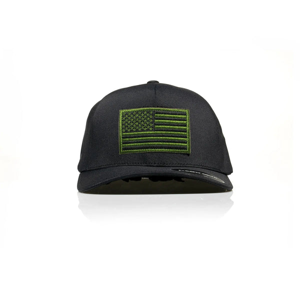 USA Green Flag Patch Flexfit Delta - Allegiance Clothing