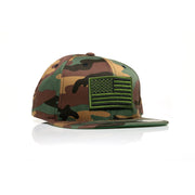 USA Green Flag Patch Snapback - Allegiance Clothing