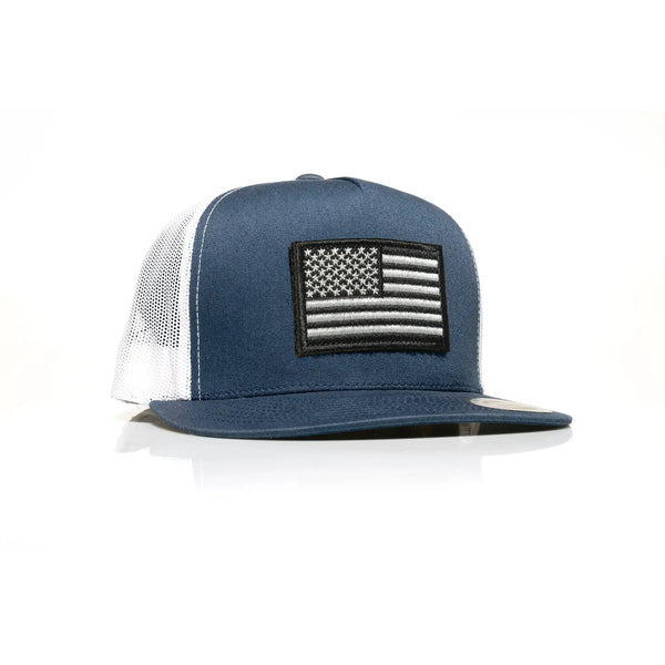 USA Black Flag Patch Trucker - Allegiance Clothing