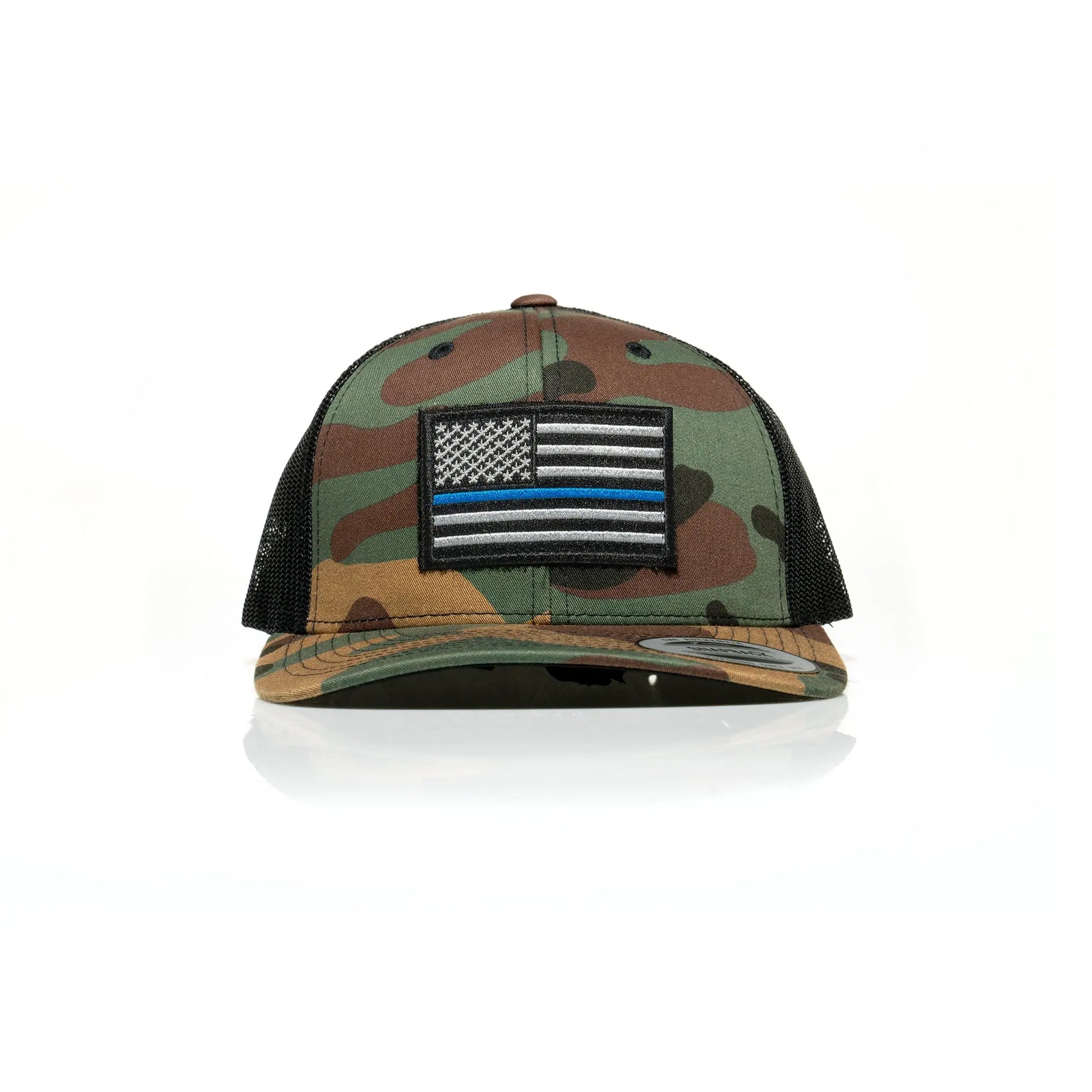 Thin Blue Line Patch Trucker - Allegiance Clothing