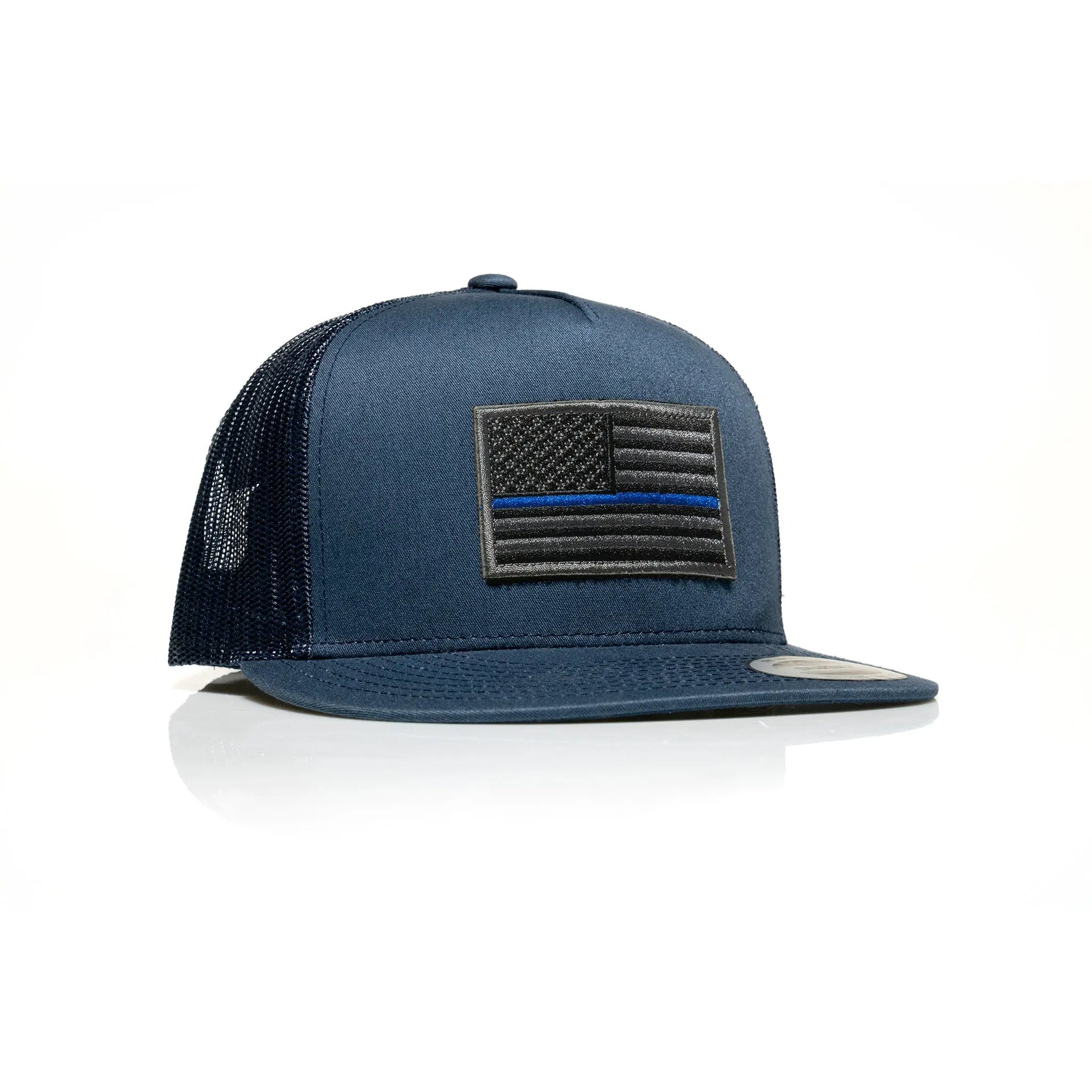 Thin Blue Line Patch Trucker - Allegiance Clothing