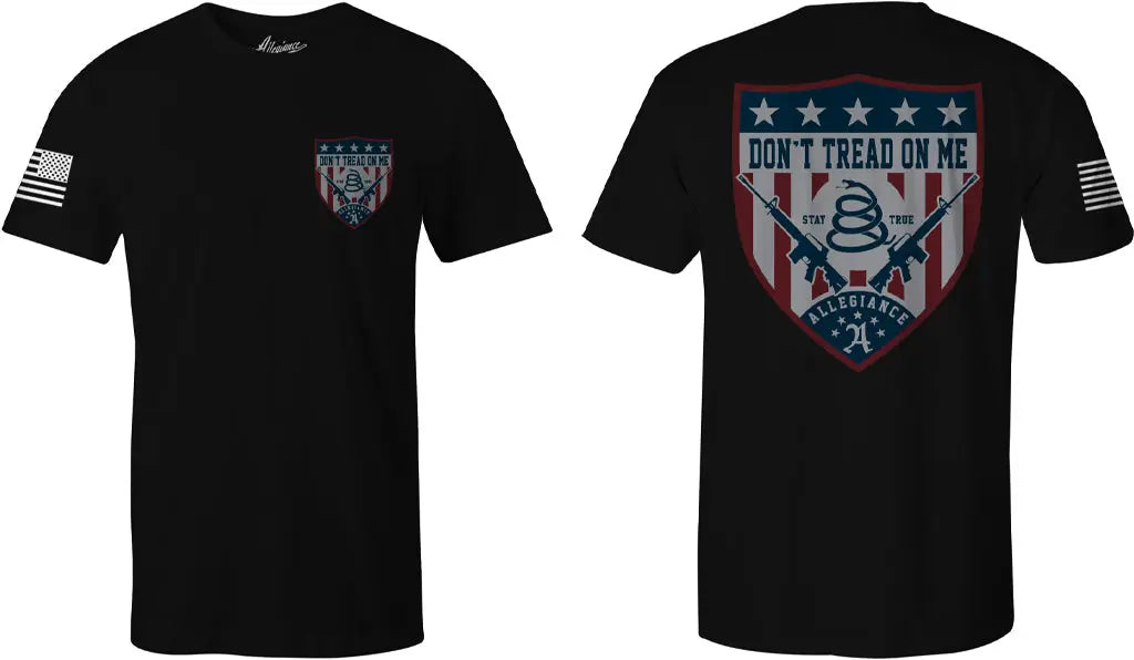 Don't Tread Shield Tee ALLEGIANCE CLOTHING