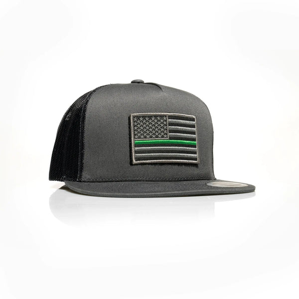 Thin Green Line Patch Trucker - Allegiance Clothing