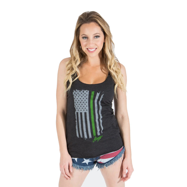 Back the Green Women's Tank ALLEGIANCE CLOTHING