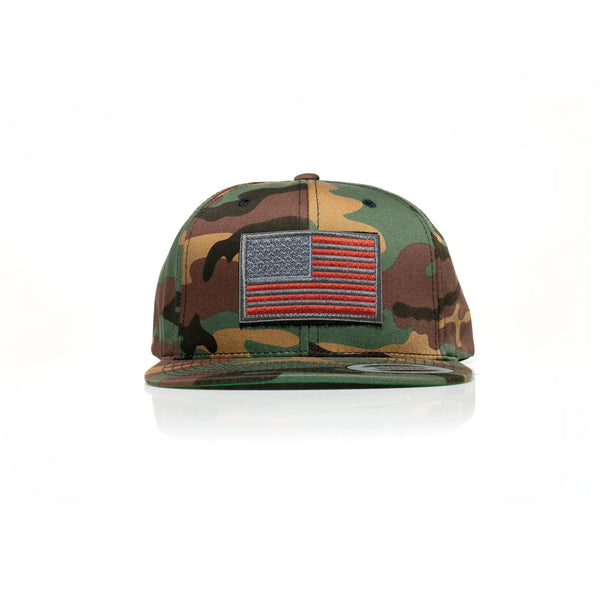 USA Flag Patch Snapback - Allegiance Clothing