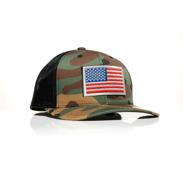 USA Flag Patch Trucker - Allegiance Clothing