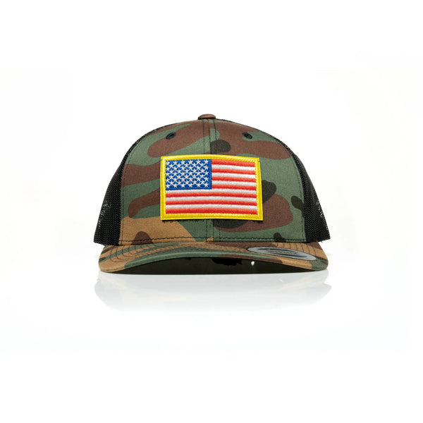 USA Flag Patch Trucker - Allegiance Clothing