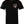 Black Wheelin' Tee with small front chest burnout graphic and American flag sleeve print.